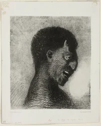Le satyre au sourire cynique, planche 5 de 8 de "Les Origines"