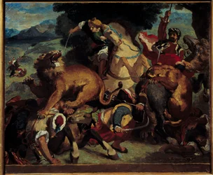La chasse au lion