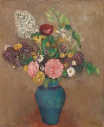 Vase avec des fleurs