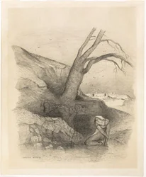 Femme agenouillée