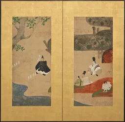 Cérémonie shinto, période Edo, fin 17ème-début 18ème siècle