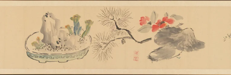 Lettre avec des fleurs