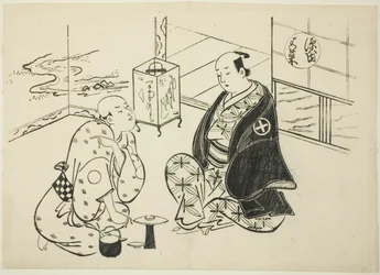 Le chapitre Hahakigi de "Le Conte de Genji" (Genji Hahakigi), d