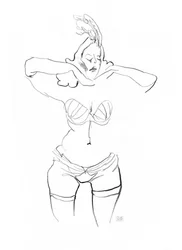 Dessin de lingerie sensuelle