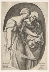Judith avec la tête d