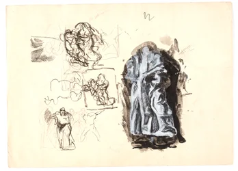 Croquis de figures et de compositions