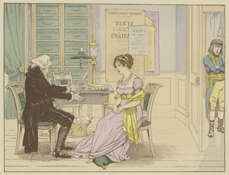 Maître Raguideau, notaire de la veuve Beauharnais lui dit, sans savoir qu