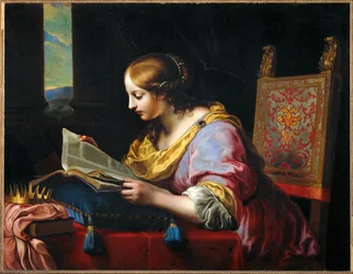 Sainte Catherine Hypatie (peinture sur toile)