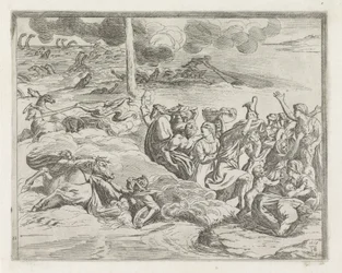 Passage de la mer Rouge (Peintures dans la Loggia de Raphaël)