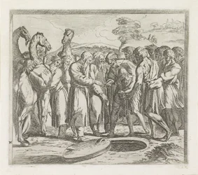 Joseph vendu par ses frères (Peintures dans la Loggia de Raphaël)