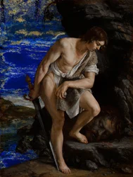 David avec la tête de Goliath