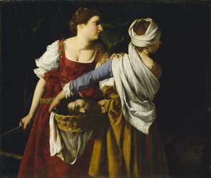 Judith et sa servante avec la tête d