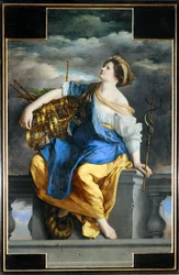 Le bonheur public triomphe du danger (peinture sur toile)