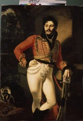 Portrait du colonel de hussard Eugraph Davydov