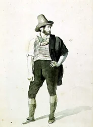 Le Jeune Italien, c.1834