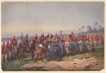 Soufflé par un canon