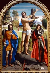 Saints Sébastien, Roch et Démétrius