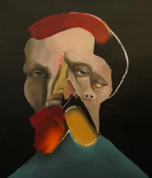 Un autre Vincent, 2022 (huile et acrylique sur toile)