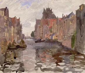 Canal à Dordrecht