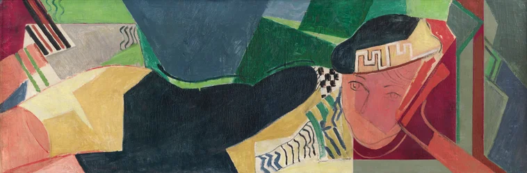Femme allongée, vers 1931