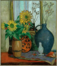 Tournesols avec bol de Matisse