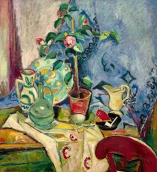 Nature morte avec camélia