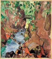 Chute de Wölfels avec pont