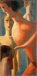 Petite Composition II, Groupe jaune-rouge