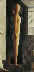 Nu, femme et arrivée, 1925