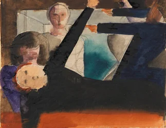 Zwiegespräch Anklage, vers 1924-1925