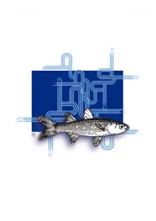 Poisson géométrique bleu