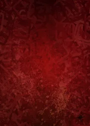 Éclaboussures abstraites rouge foncé