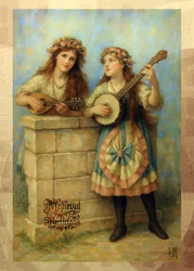 Musiciens de musique folklorique médiévale