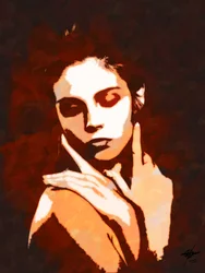 Femme à l