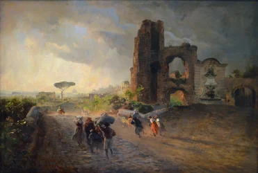 French: Paysage romain Roman Landscape