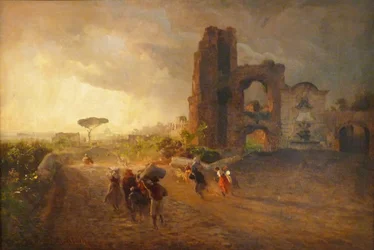 French: Paysage romain Roman Landscape