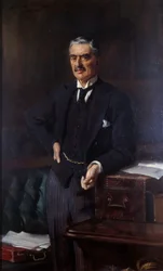 Portrait de Neville Chamberlain (1869-1940)