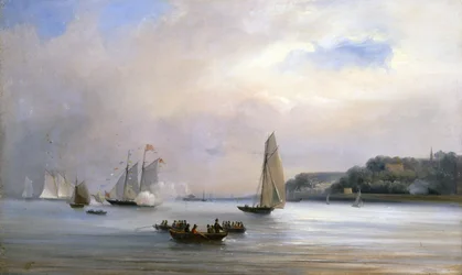 La course de yachts anglo-américaine autour de l