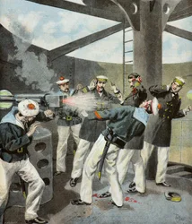 Accident à bord du navire Le Bouvines