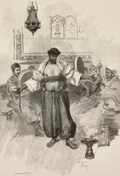 Danse Aissawa, confrérie religieuse marocaine, à l