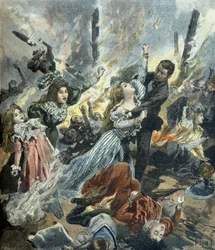 Incendie du bazar de charité