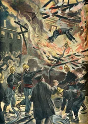 Décès du pompier Bailly lors de l