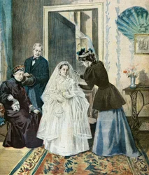 La toilette de la premiere commnuniante