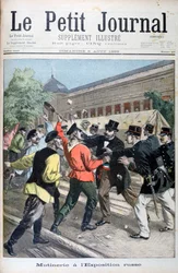 Mutinerie au pavillon russe pour l