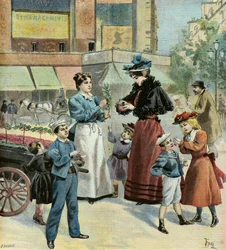 Paris au printemps, 1895 (Illustration)