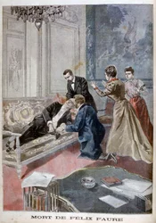 La Mort de Félix Faure, 1899.
