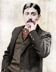 Marcel Proust, intellectuel français, romancier, essayiste et critique, fin 19ème-début 20ème siècle