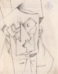 Composition cubiste – La Tête