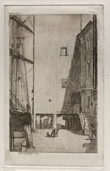 Navire et ascenseur