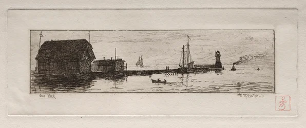 West Pier, Cleveland, 1878
